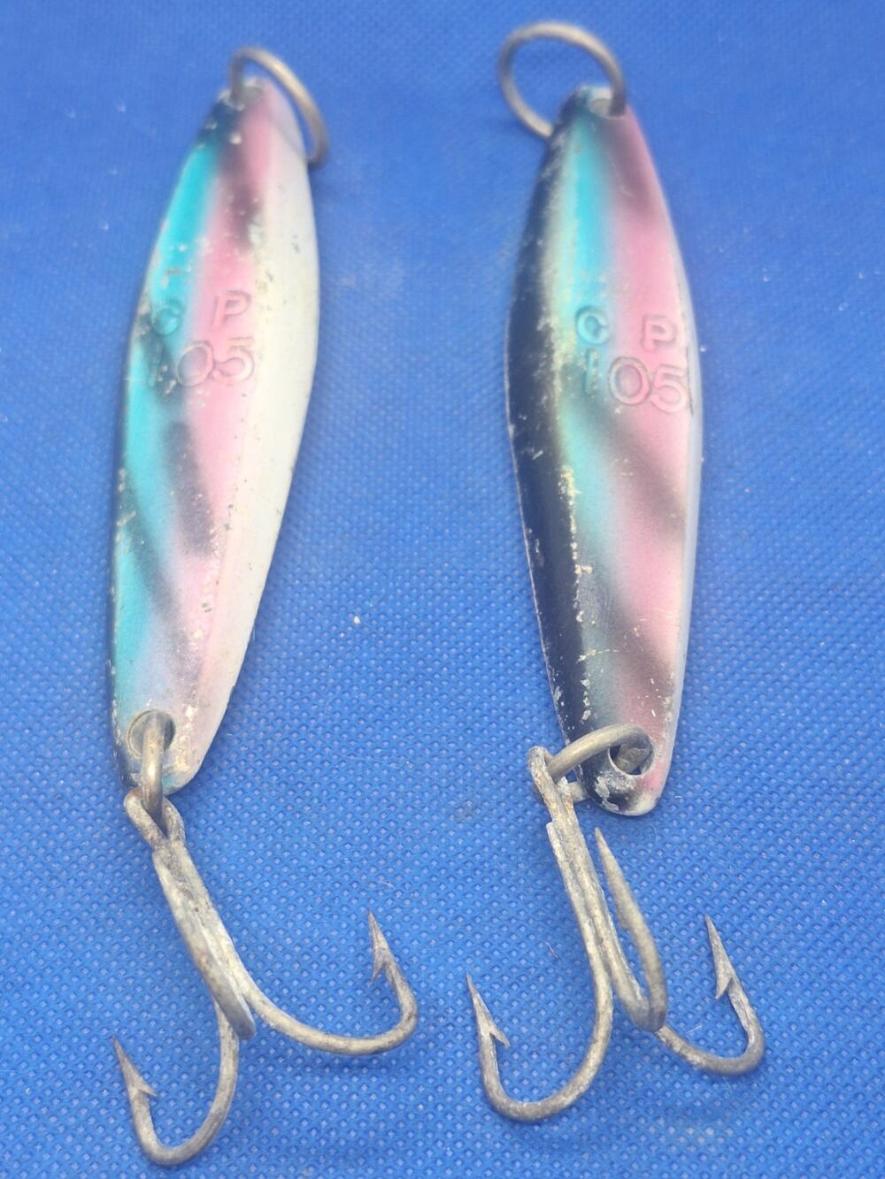 Salas CP105 CP 105 Heavy Yoyo Iron Saltwater Jigs Lot of 2